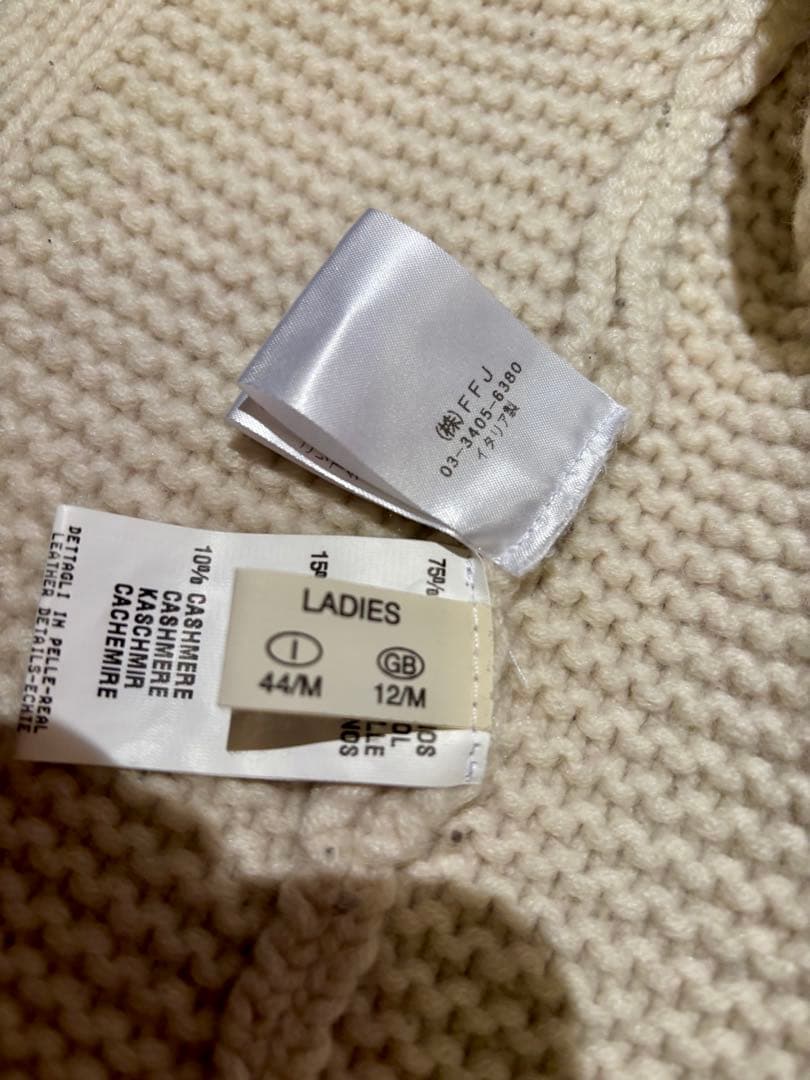 FABIANA FILIPPI ファビアナ フィリッピ　カシミア混 ニットM