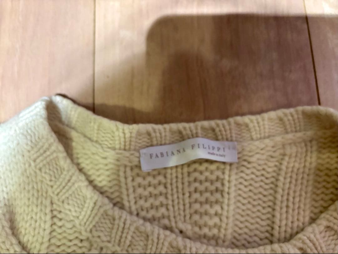 FABIANA FILIPPI ファビアナ フィリッピ　カシミア混 ニットM