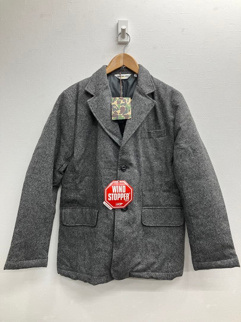 APE GORE-WINDSTOPPERダウンテーラードジャケット　エイプ