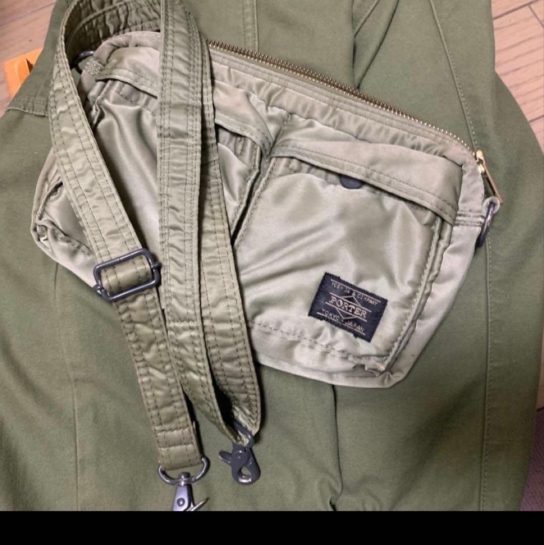 【年末特別価格】ポータータンカー 2way ショルダーバッグセージグリーン 廃盤