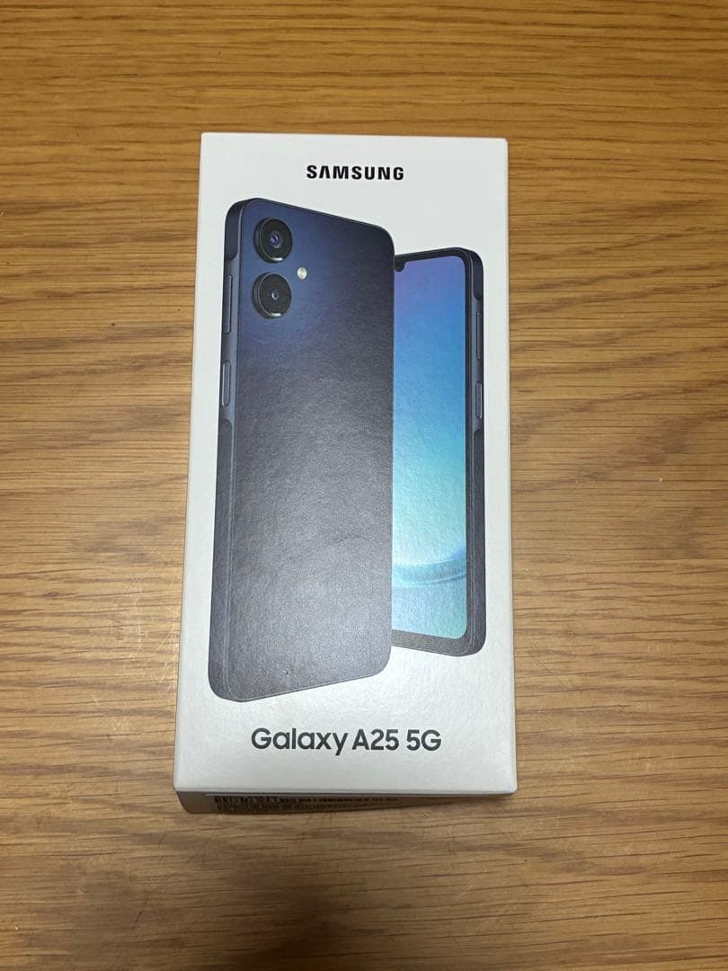 Samsung Galaxy A25 5G 本体 64GB ブラック