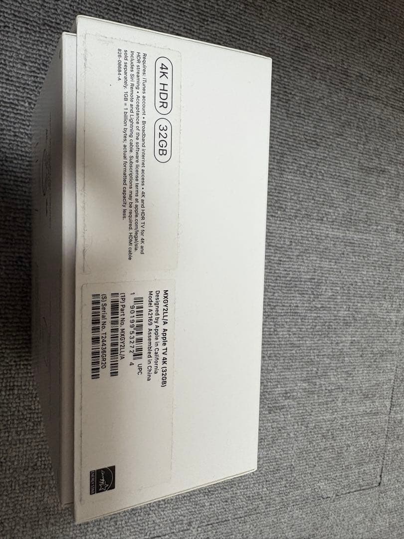 k*0様 Apple TV 4K (32GB)第二世代