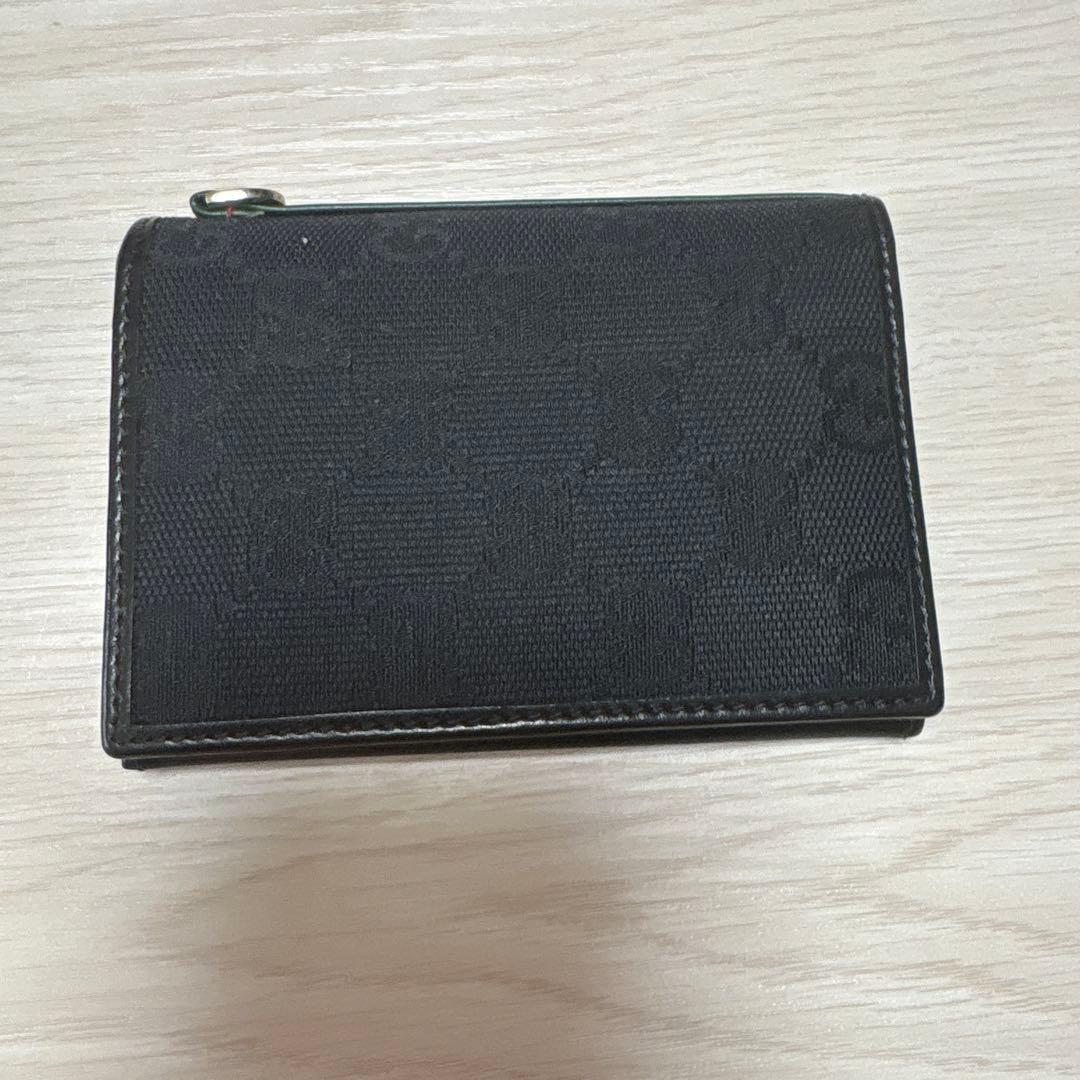 ブラックレザー 名刺入れ