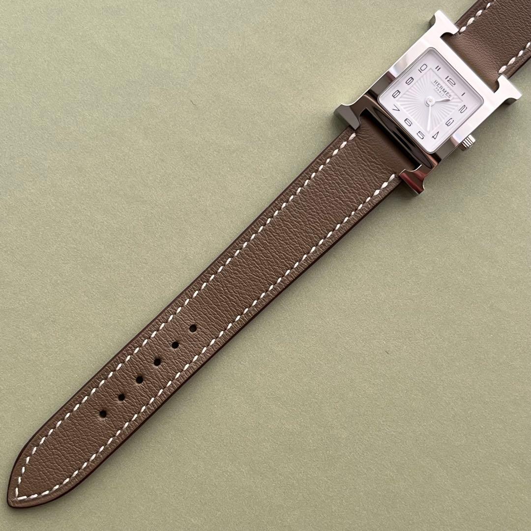 エルメス　Hウォッチ エトゥープ　未使用品