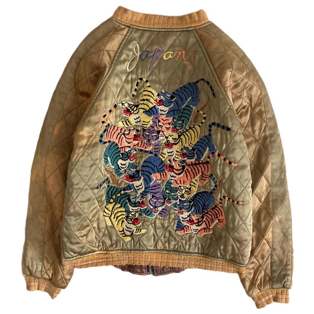 KAPITAL KOUNTRY ヴィンテージ加工 百稚虎 スーベニア スカジャン