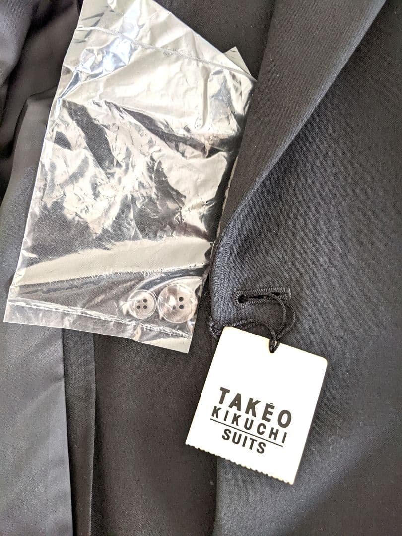 【新品】タケオキクチ ダブルブレスト 　テーラード　ジャケット　ブラック　3L