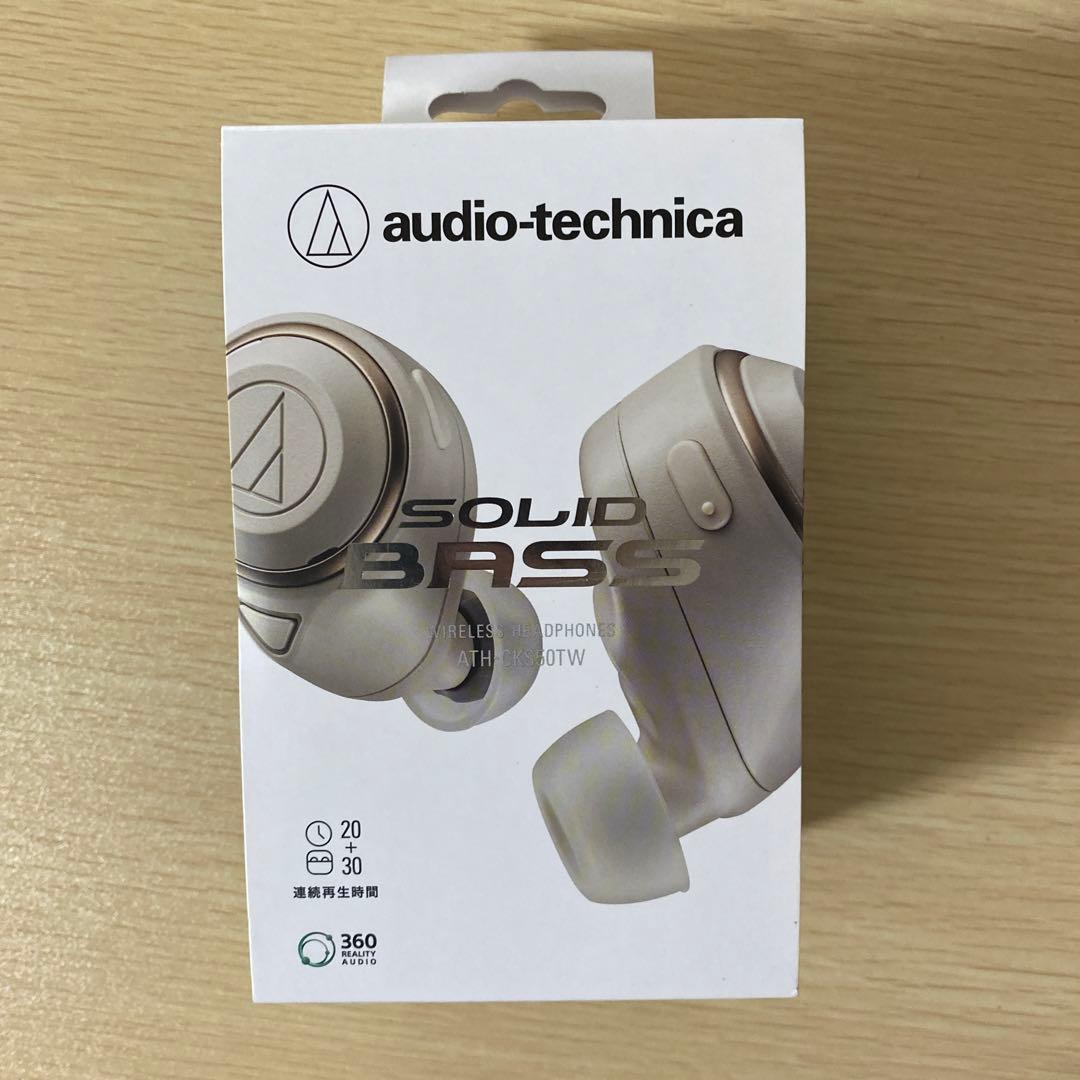 audio-technica SOLID BASS イヤホン ホワイト