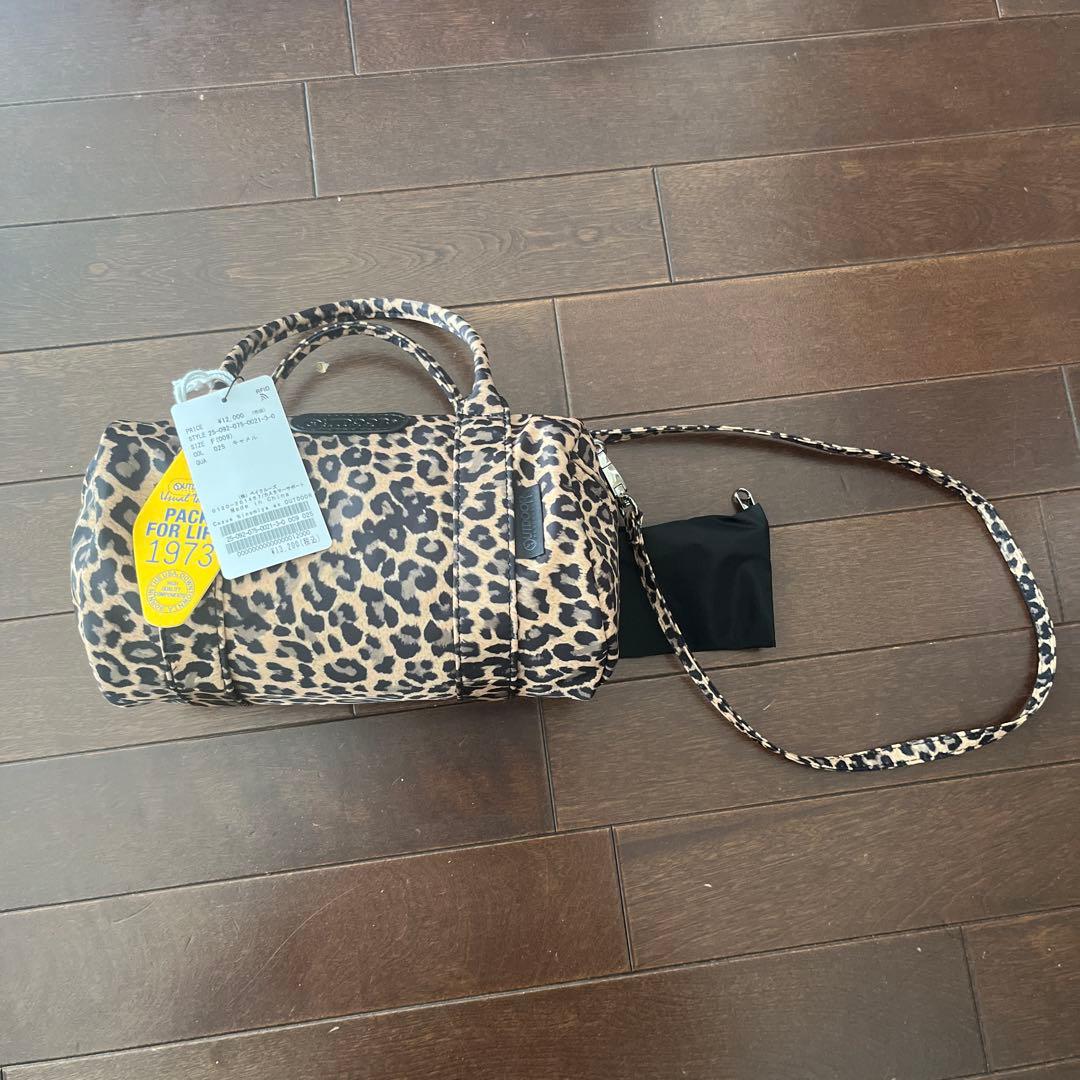 OUTDOOR PRODUCTS 二宮こずえレオパード柄ショルダーバッグ