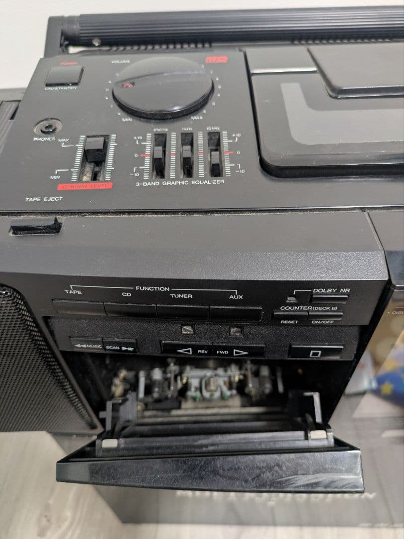 Victor ラジカセ カセットデッキ RC-X90