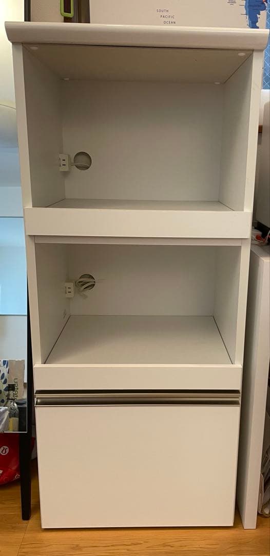 ［更にお値下げしました］キッチン収納　レンジ台　コンセント　日本製