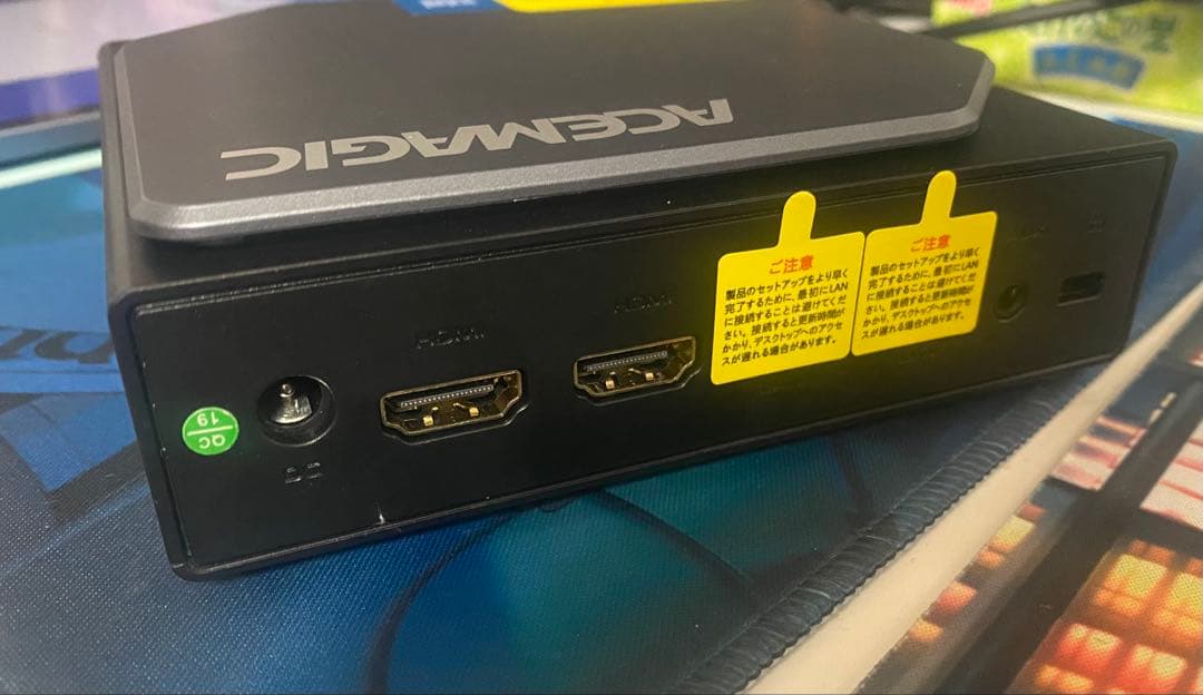 ミニPC Windows11 4K出力対応 WiFi Bluetooth内蔵