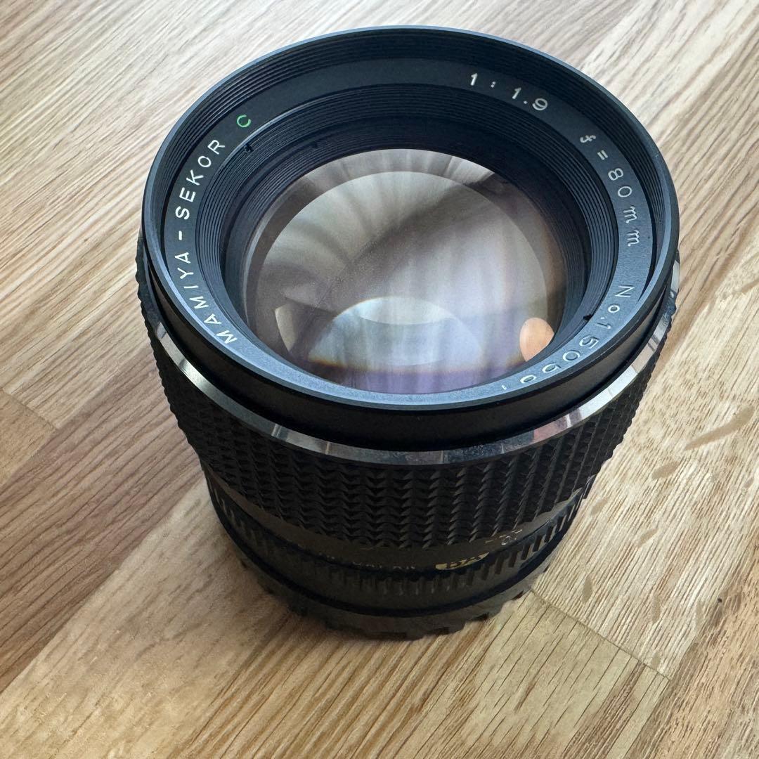Mamiya Sekor C 80mm f/1.9レンズ+純正ケース
