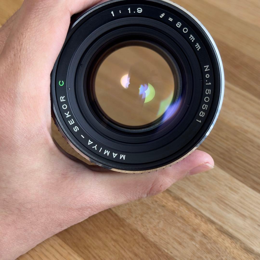 Mamiya Sekor C 80mm f/1.9レンズ+純正ケース