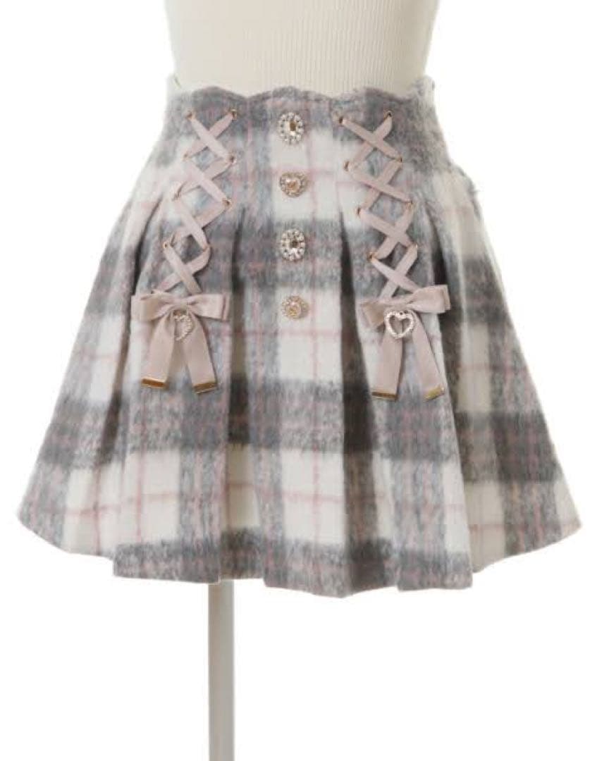 LIZLISA/チェックボックススカパン