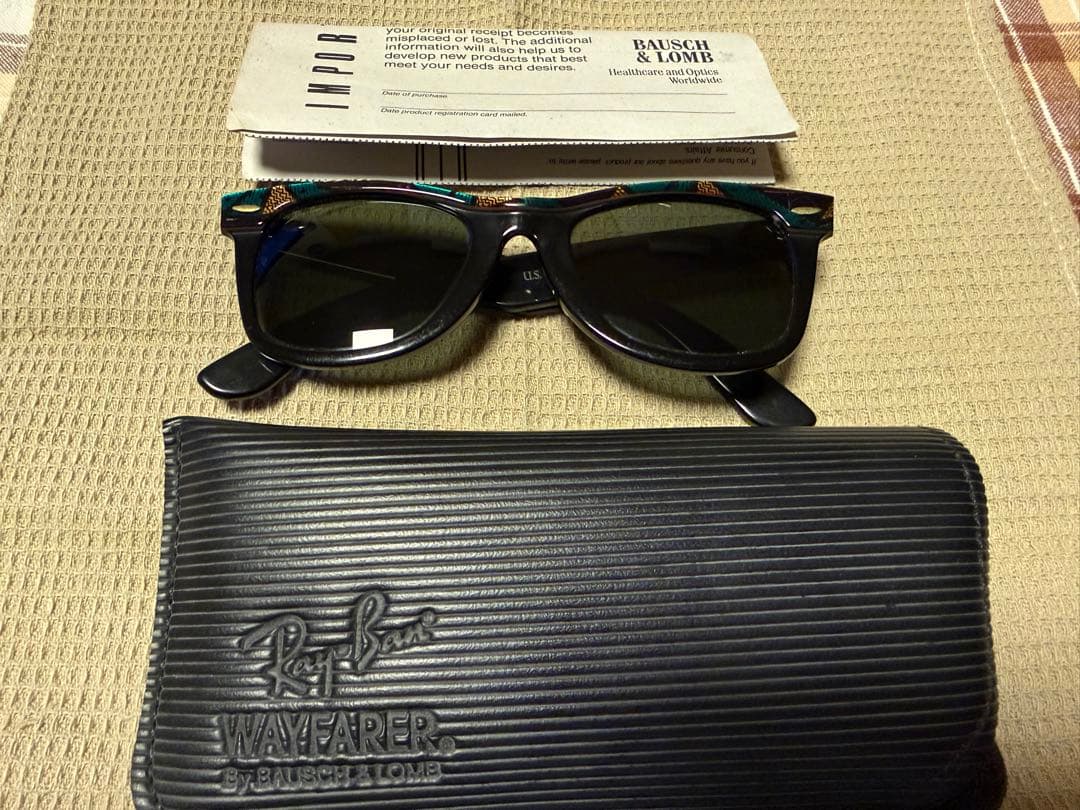 Ray-Ban Wayfarer サングラス ボシュロム製 オリンピックモデル