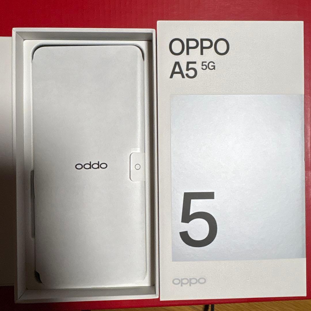 OPPO A5 5Gスマートフォン グリーン