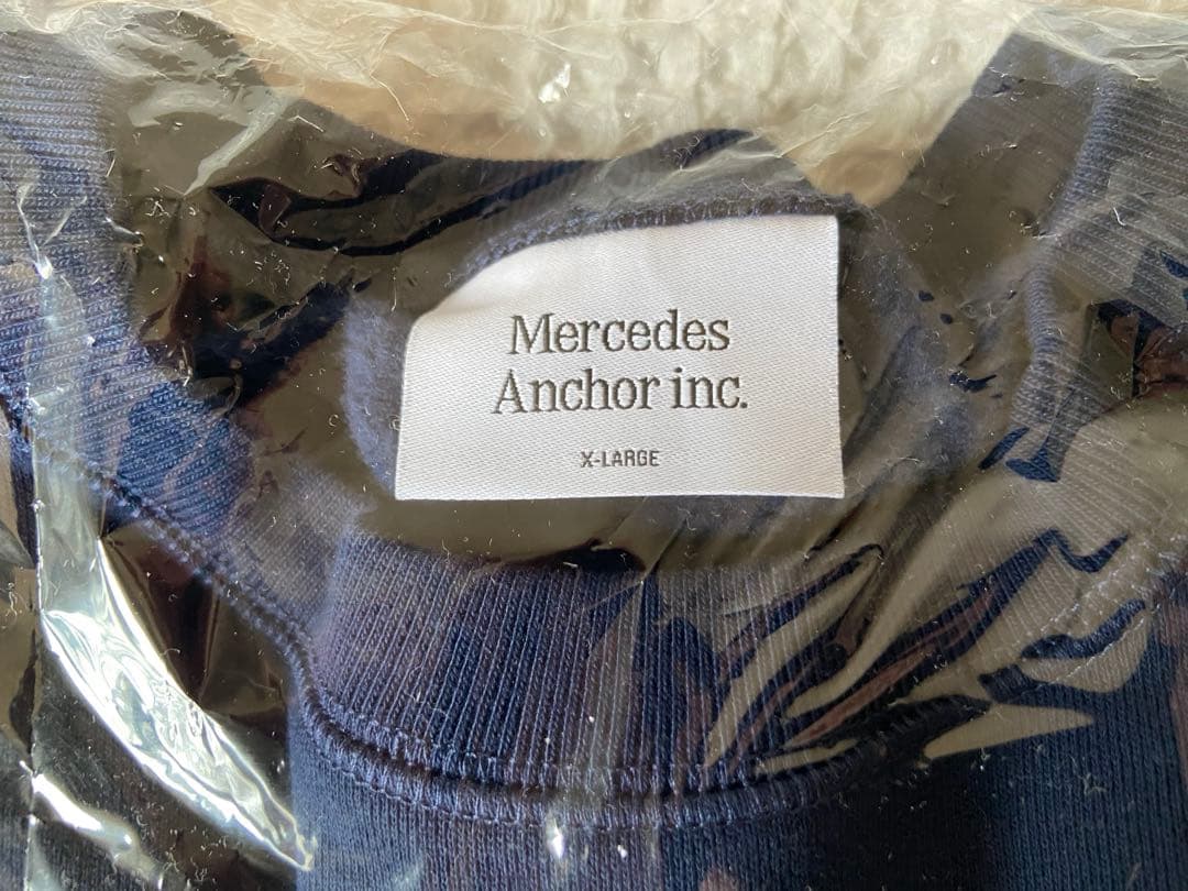 M*H様 Mercedes Anchor inc.クルースウェットNAVY新品未