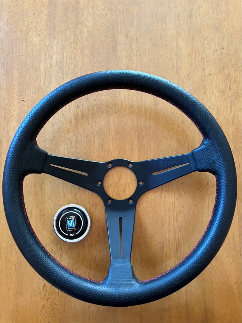 NARDI ステアリング SPORTS タイプラリーブラック　35φ