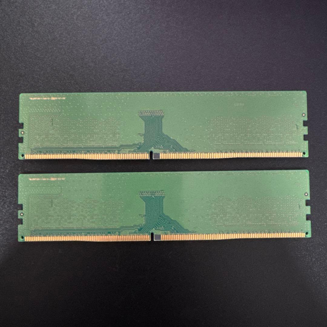 SAMSUNG DDR4-2666V 16GB(8GB×2）PC4 メモリ