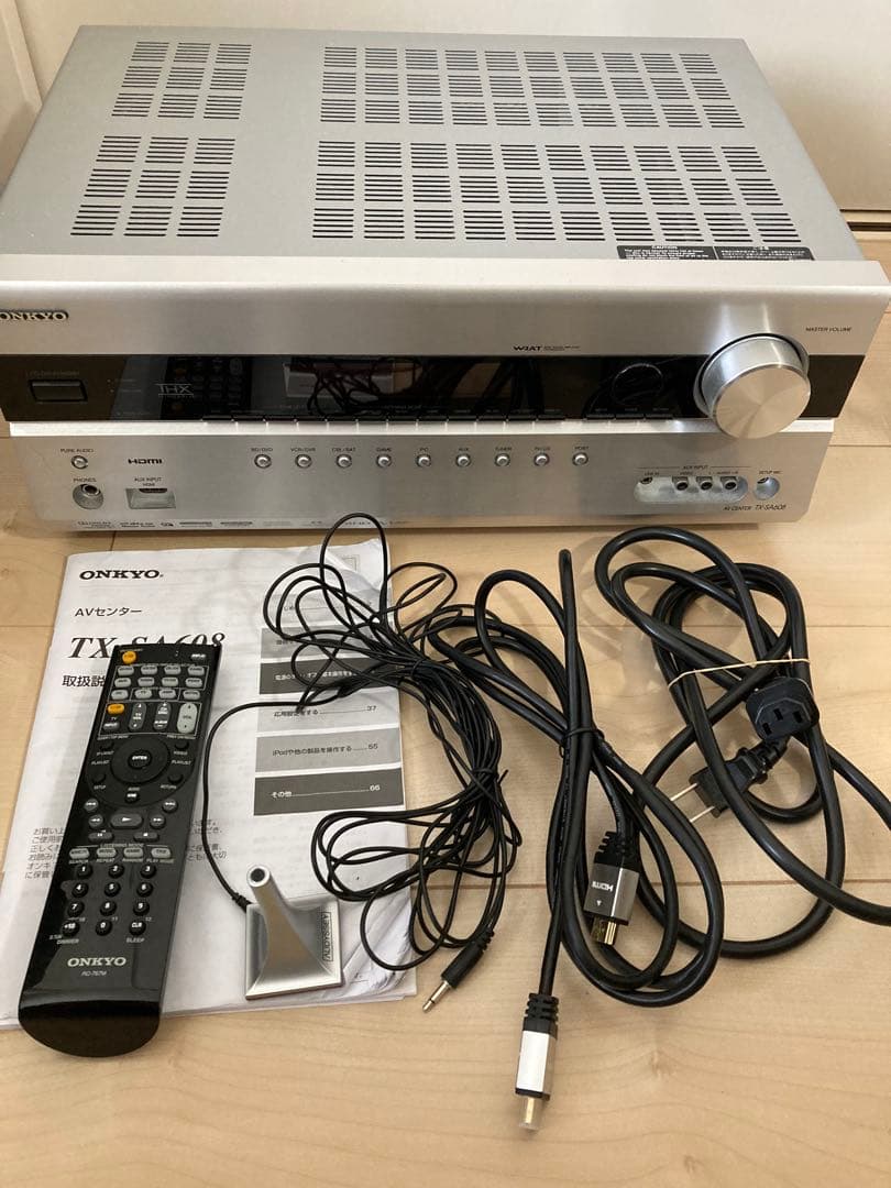 【黒犬】ONKYO AVアンプ TX-SA608