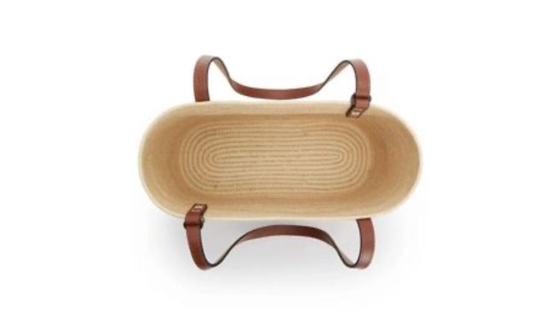LOEWE ラフィアカゴバッグ
