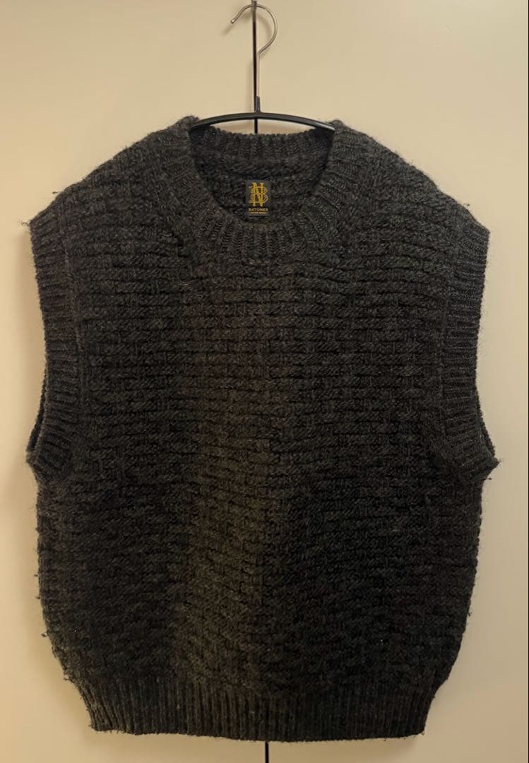 BATONERバトナー ニットベスト