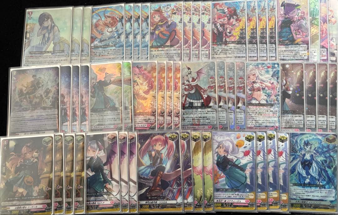 ヴァンガード　リリカルモナステリオ　シアナ　デッキ　スリーブ付き