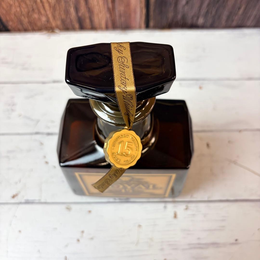 ⑤未開栓 SUNTORY  サントリーローヤル 15年 ゴールドラベル