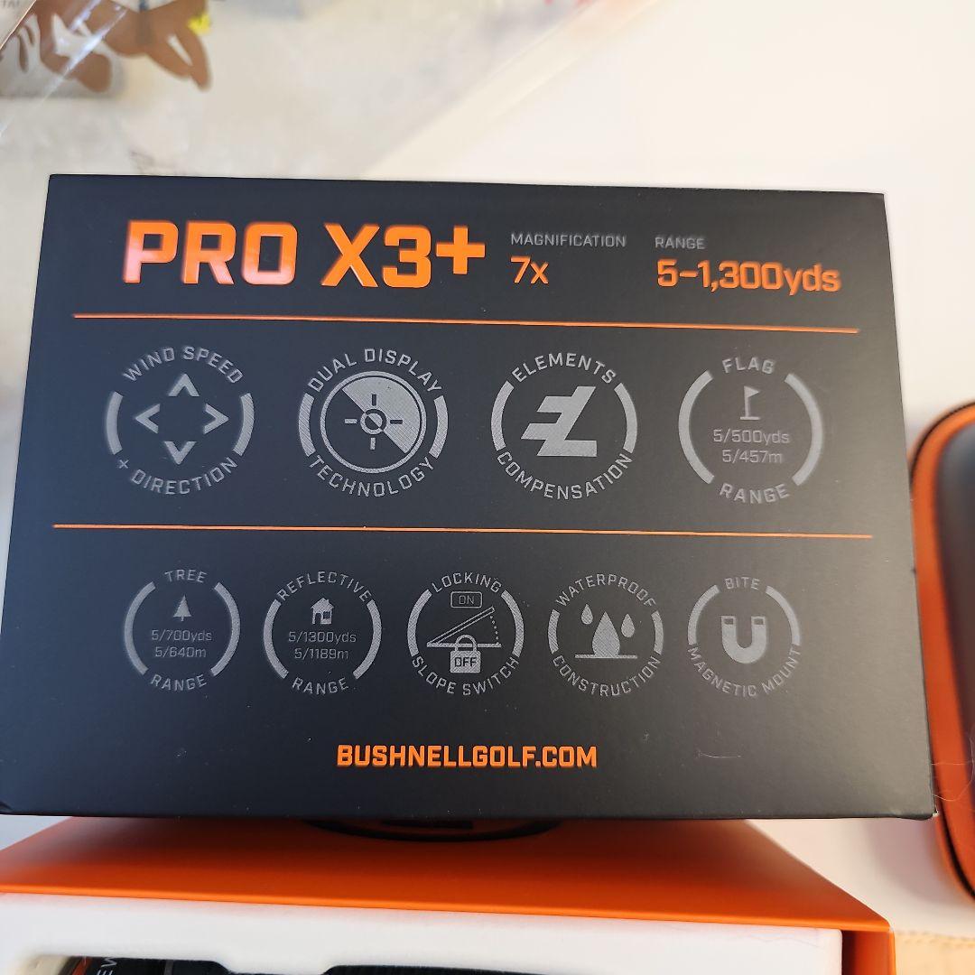 ayadayo　Bushnell PRO X3+ ゴルフ用距離計　中古品