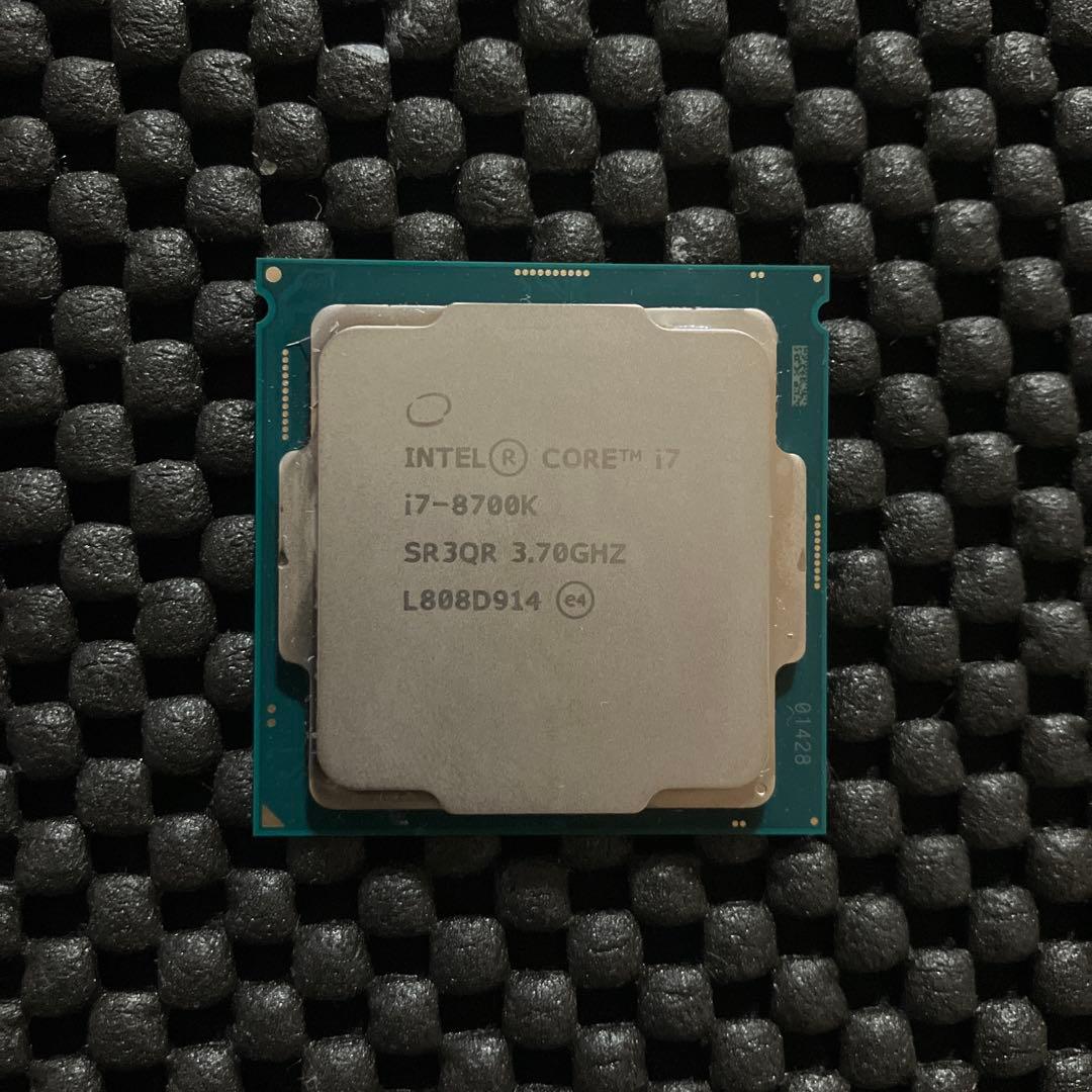 CPU Intel CPU corei7 8700K