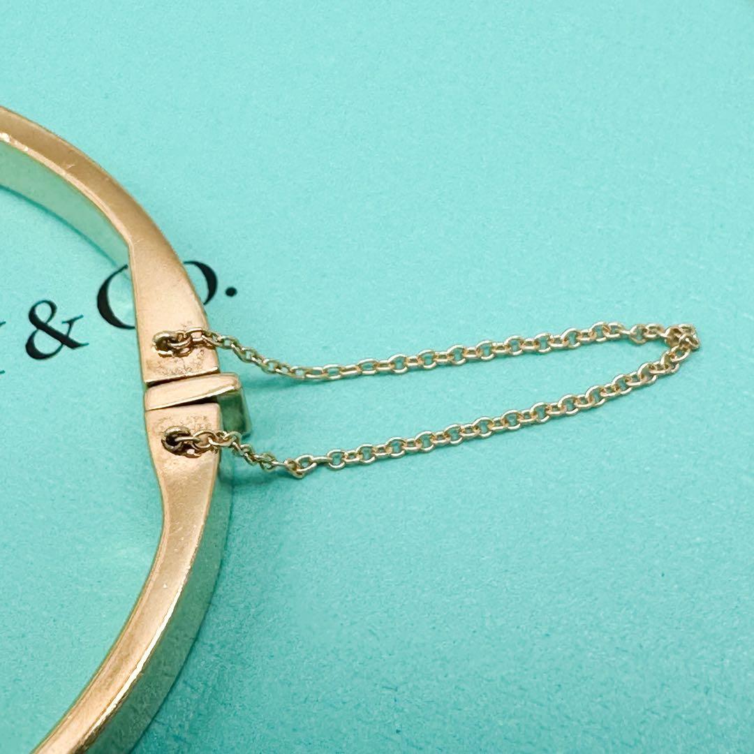ティファニー TIFFANY&Co. 2P ダイヤ バングル ゴールド K18