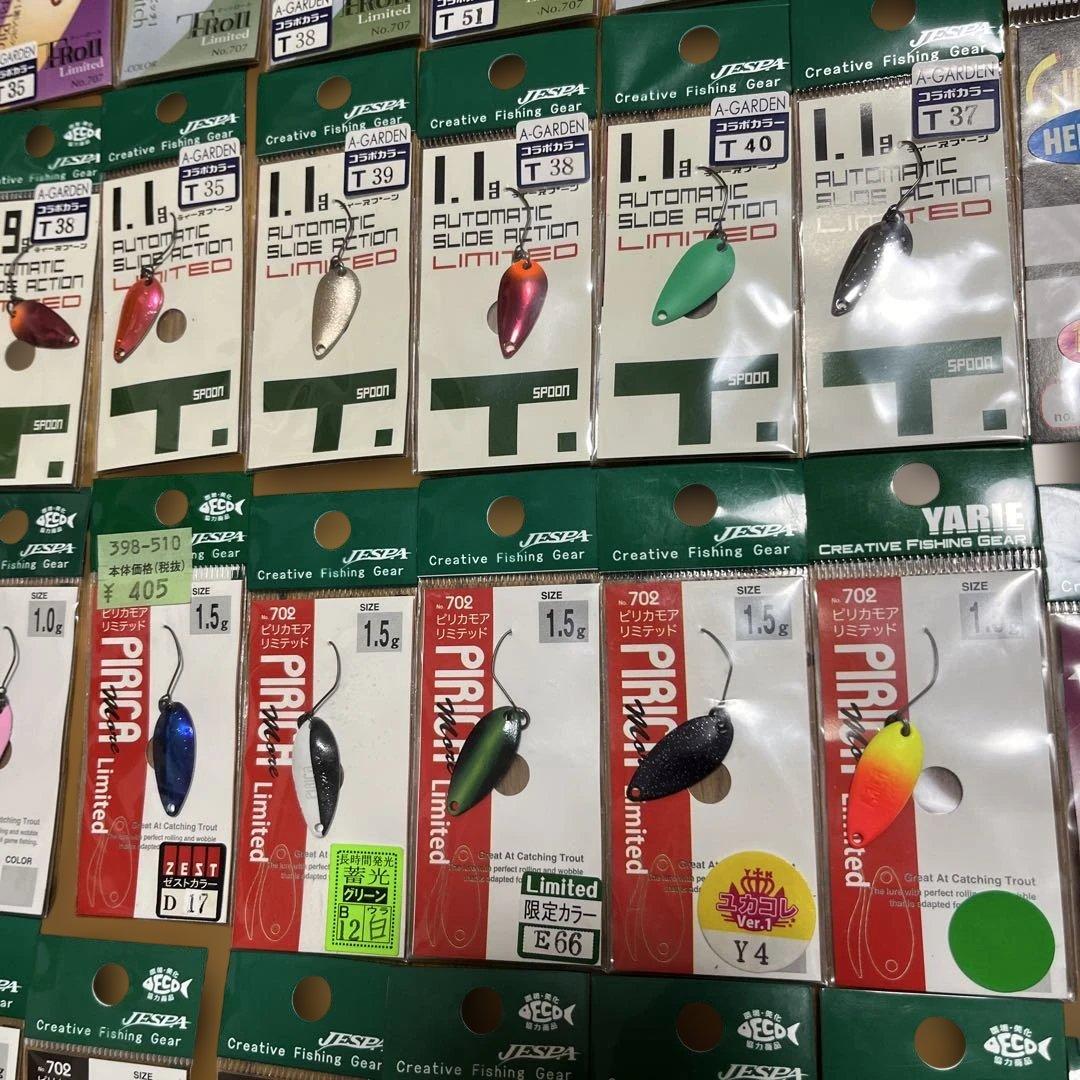 早い者勝ち！　新品　ヤリエ　トラウト　エリア用　スプーン75個セット