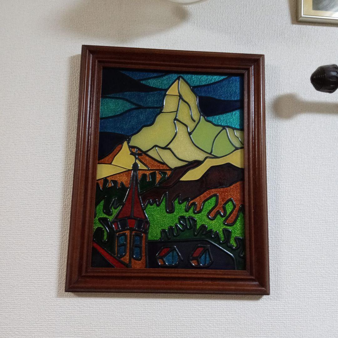 マッターホルン　ステンドグラス