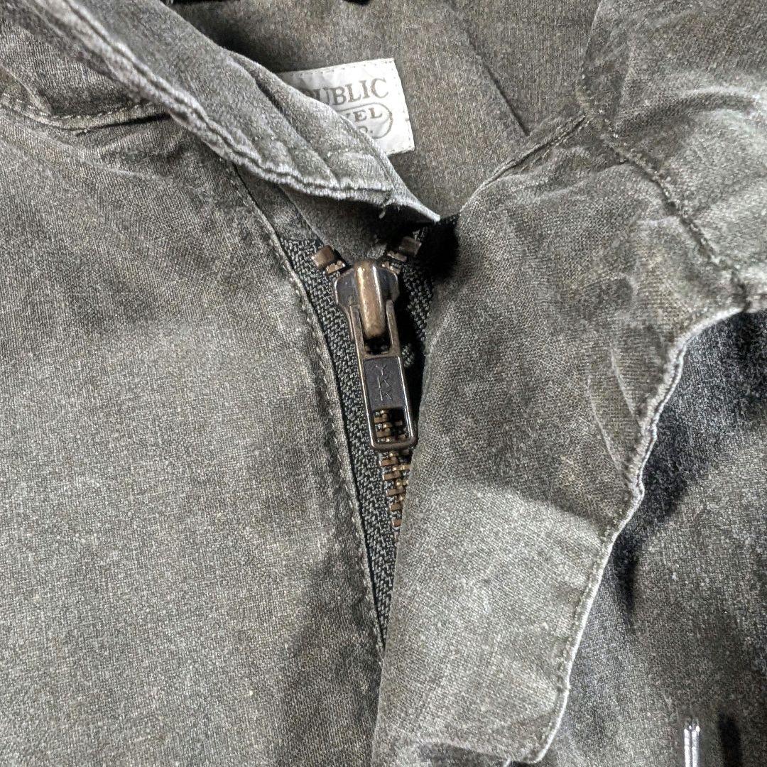 当時物オリジナル　80s　バナナリパブリック　ミリタリージャケット　オリーブ色