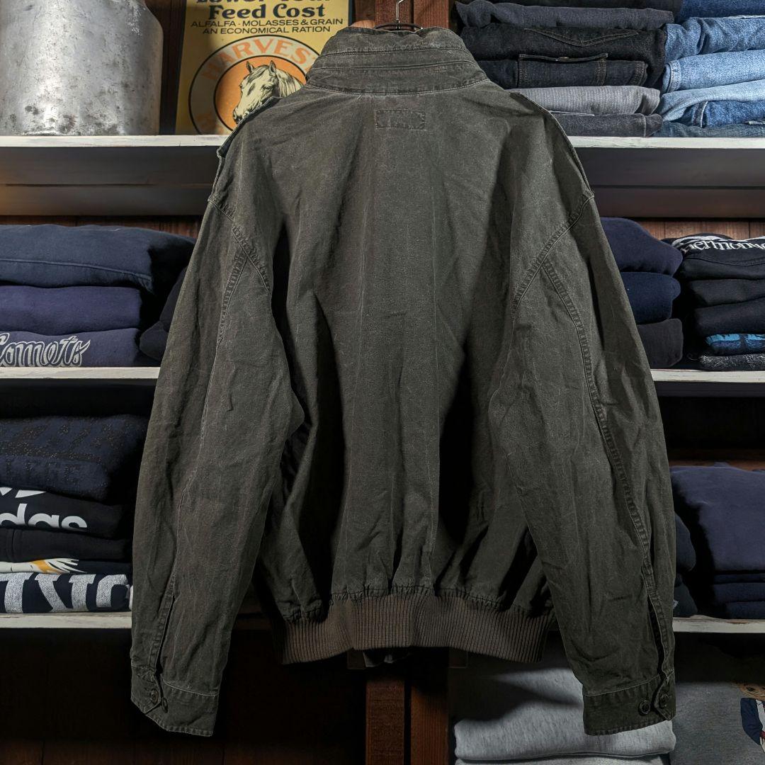 当時物オリジナル　80s　バナナリパブリック　ミリタリージャケット　オリーブ色
