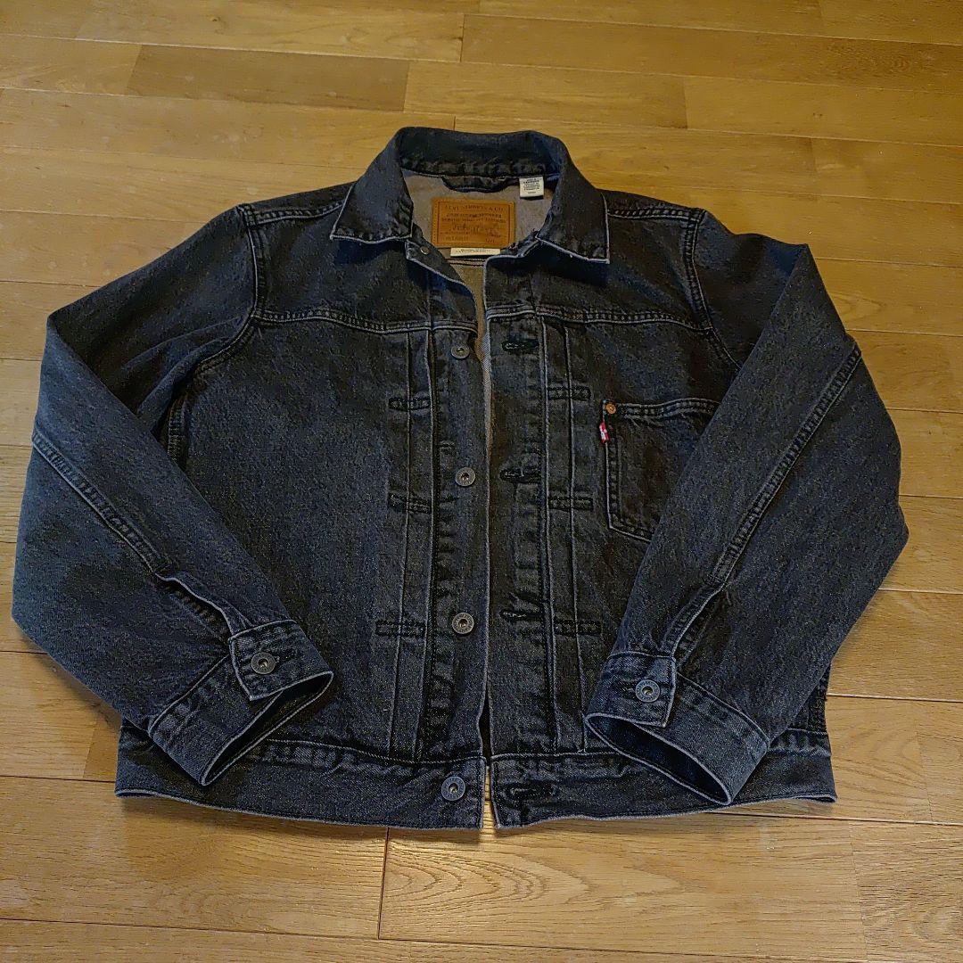 新春限定値下げ黒リーバイス 大戦モデル デニムジャケット サイズS（米サイズ）