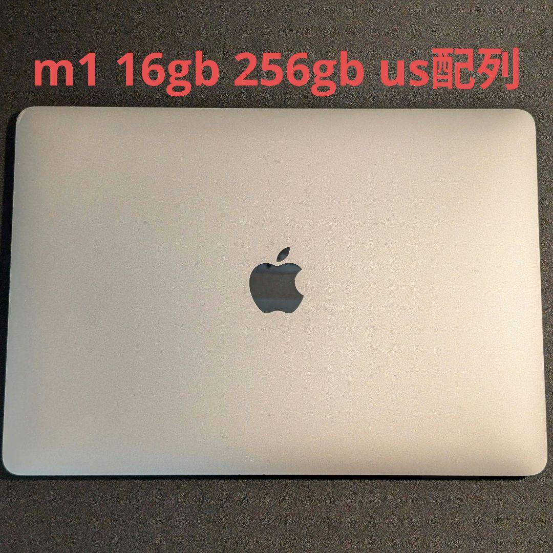 m1 MacBook air 16gb 256gb us配列