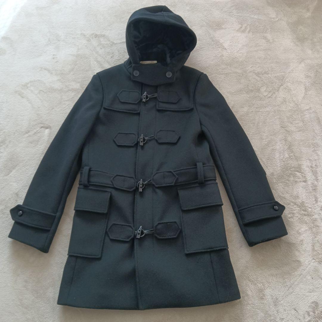 【美品】BALENCIAGA ダッフルコートブラック メンズ　48