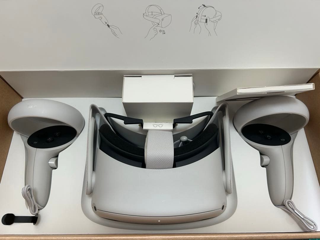  Quest 2 64GB VRヘッドセット 付属品有