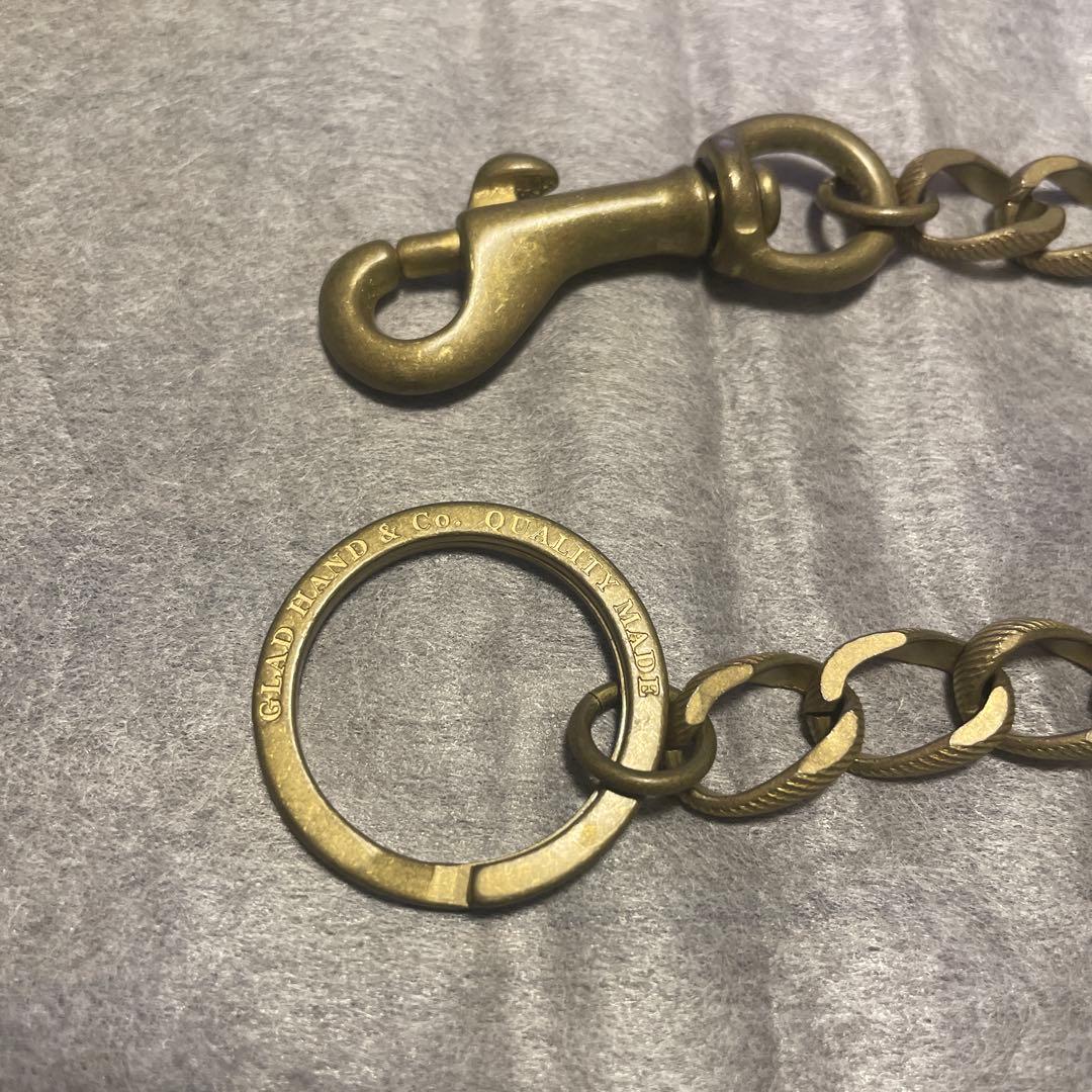 グラッドハンド glad hand チェーンキーリング