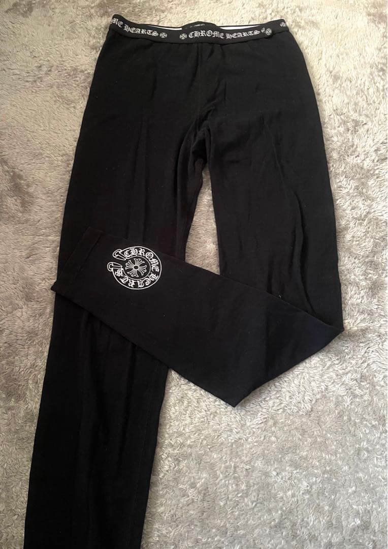 Chrome Heart クロムハーツ　レギンス　Mサイズ　ブラック