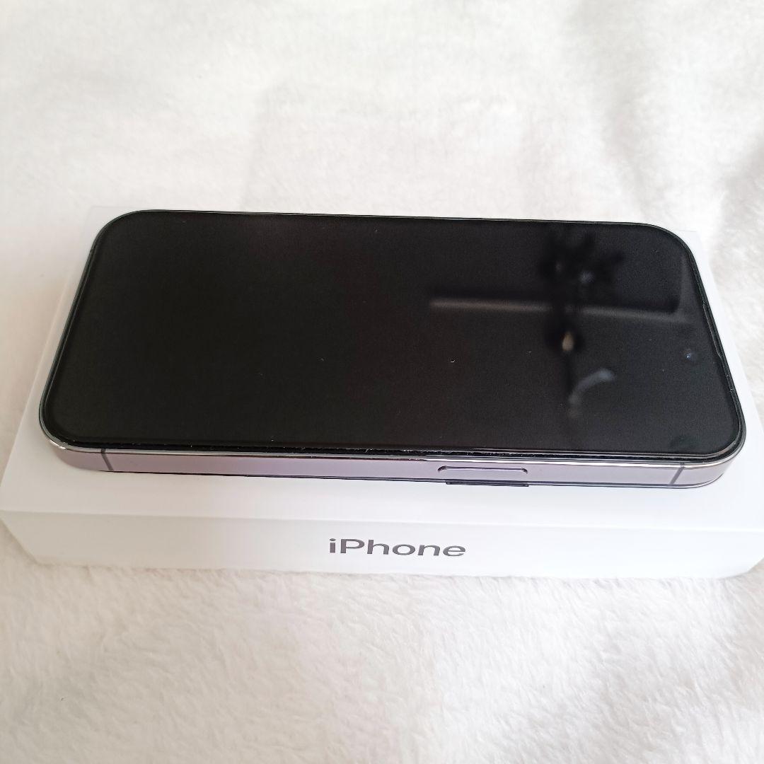 Apple iPhone14pro 256GB simフリー ディープパープル