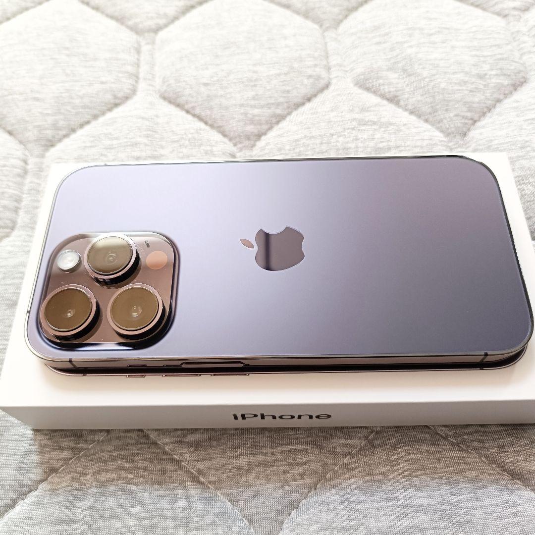 Apple iPhone14pro 256GB simフリー ディープパープル