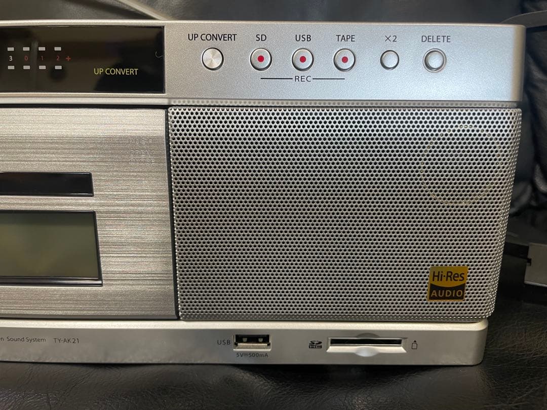 東芝 TY-AK21ハイレゾ対応CDラジカセ AUREX(オーレックス)