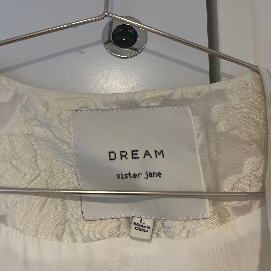 sister jane アイボリー ミニワンピース Lサイズ