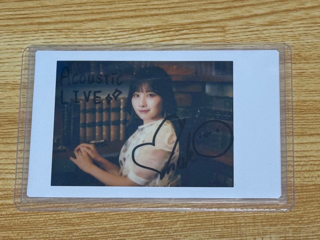 岬なこ 直筆サイン入りチェキ