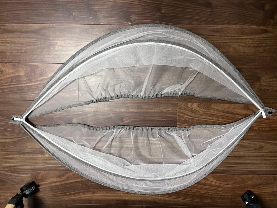 美品 ベビーベッド　折りたたみ式