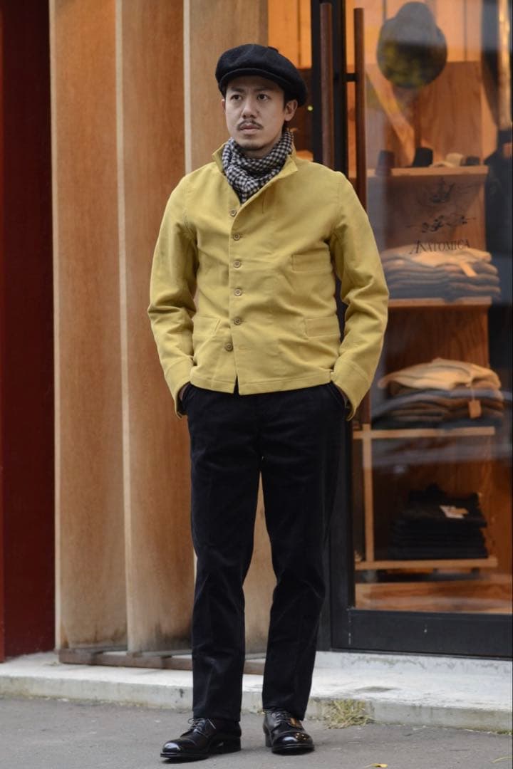 レア!! アナトミカ フランス製　1839 ジャケット　モールスキン 3 コーン