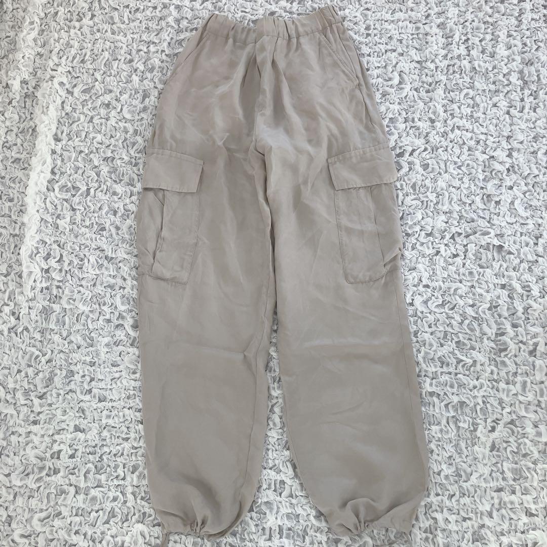 ウィムガゼットMarisolコラボキュプラフィブリルカーゴパンツ