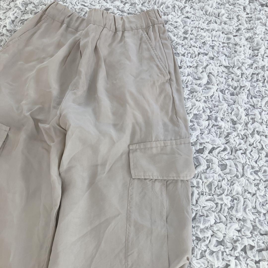 ウィムガゼットMarisolコラボキュプラフィブリルカーゴパンツ